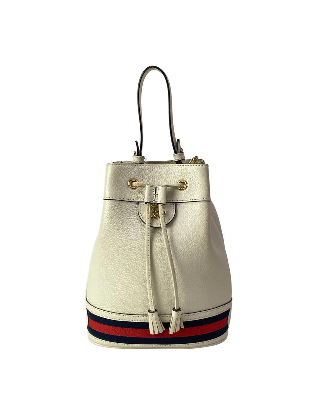 Gucci Ophidia White Red Navy Leather #292702G89B